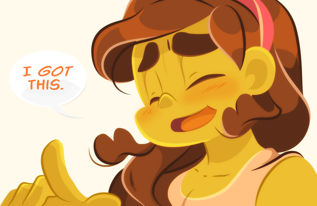 She smiles at Veil. "I got this.", she says softly.