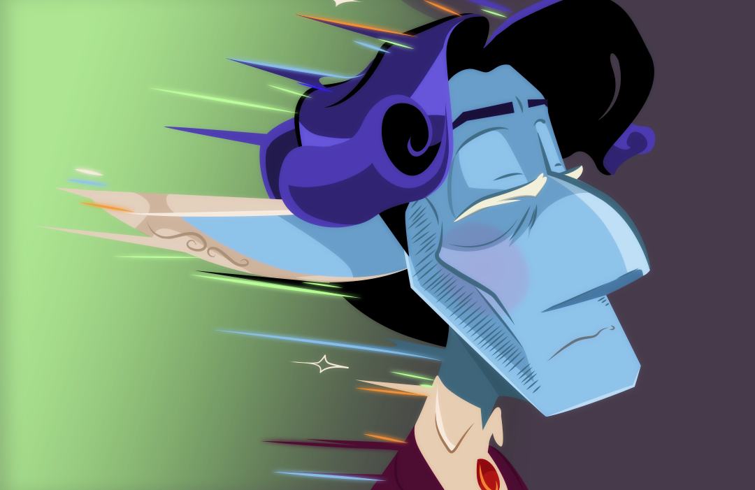 He already looks weaker.