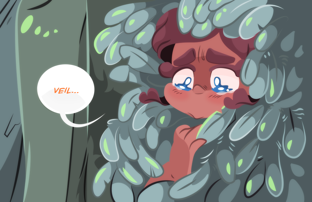 Gemini furrows her brow. "Veil..." she says tearfully.