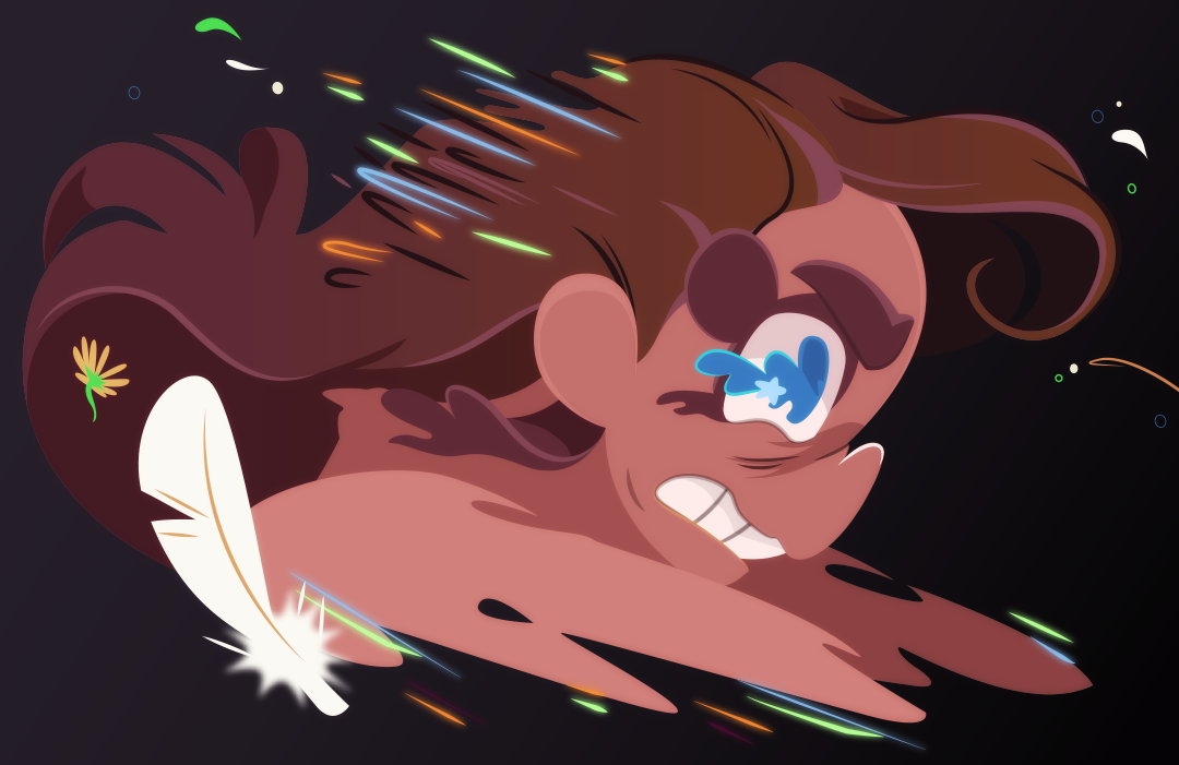 Gemini grits her teeth through tears against the magical force.